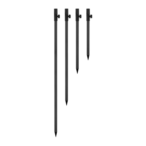 Fox Black Label Carbon Bankstick in de groep Gereedschappen en accessoires / Rod Pods, Rod Rests & Banksticks / Banksticks bij Sportfiskeprylar.se (CBS089r)