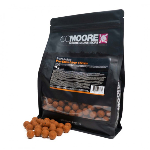 CC Moore Pro Stim Liver Boilies - 5kg in de groep Kunstaas / Boilies, Haakaas & Grondaas / Boilies bij Sportfiskeprylar.se (CCM-90594r)