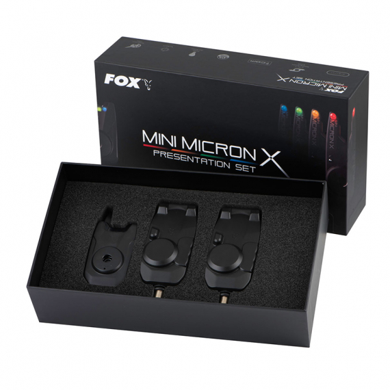 Fox Mini Micron X 2 Rod Set in de groep Gereedschappen en accessoires / Beetmelders en indicatoren / Beetmelders bij Sportfiskeprylar.se (CEI197)