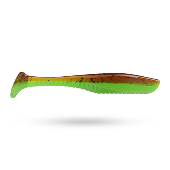 Capt\'n Greenfin Paddle Tail in de groep Kunstaas / Softbaits / Baars Softbaits & Snoekbaars Softbaits bij Sportfiskeprylar.se (CG-1051r)