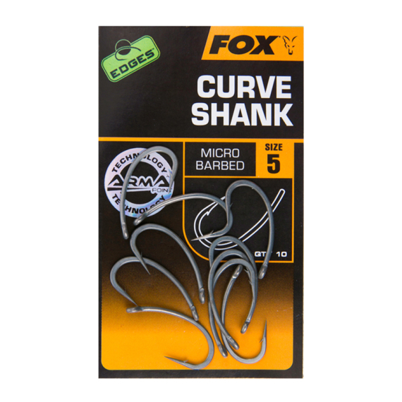 Fox Edges Armapoint Curve Shank in de groep Haken & Terminal Tackle / Haken / Specimenhaken bij Sportfiskeprylar.se (CHK192r)