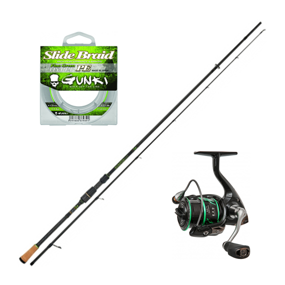 Gunki Chooten Cut-Sharp-S 205ML 3,5-14g Combo in de groep Combo\'s / Spinvis combo\'s / Baars Spinhengel Set bij Sportfiskeprylar.se (CHOOTENCOMBO)