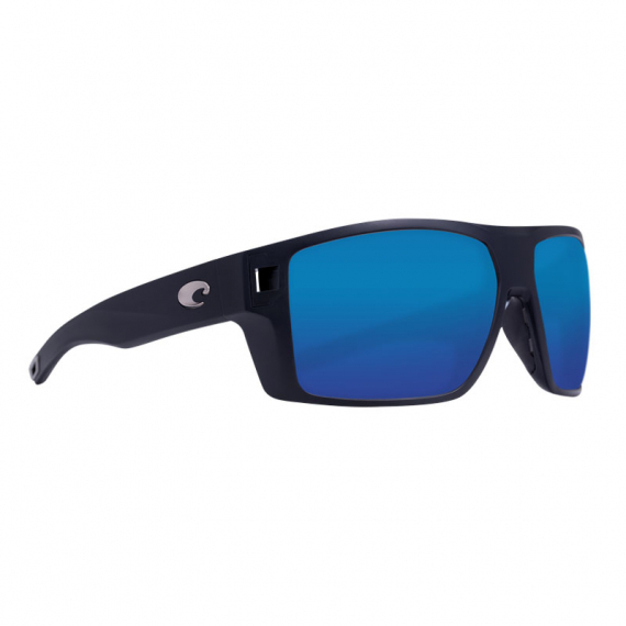 Costa DIEGO matte black - blue mirror 580P in de groep Kleding & Schoenen / Brillen / Gepolariseerde zonnebrillen bij Sportfiskeprylar.se (CO-DGO11-OBMP)