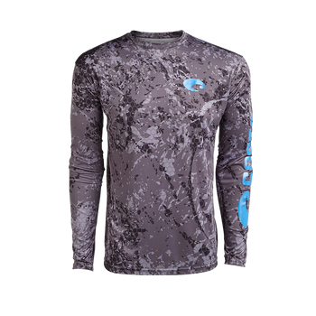 Costa Technical Hexo Camo Gray in de groep Kleding & Schoenen / Kleding / Truien bij Sportfiskeprylar.se (CO-TECHHEXOr)