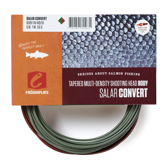 Frödin Salar Convert Body S5/S6 in de groep Lijnen / Vliesvislijnen / Shooting Heads bij Sportfiskeprylar.se (CONVERT-5_6-8_9r)