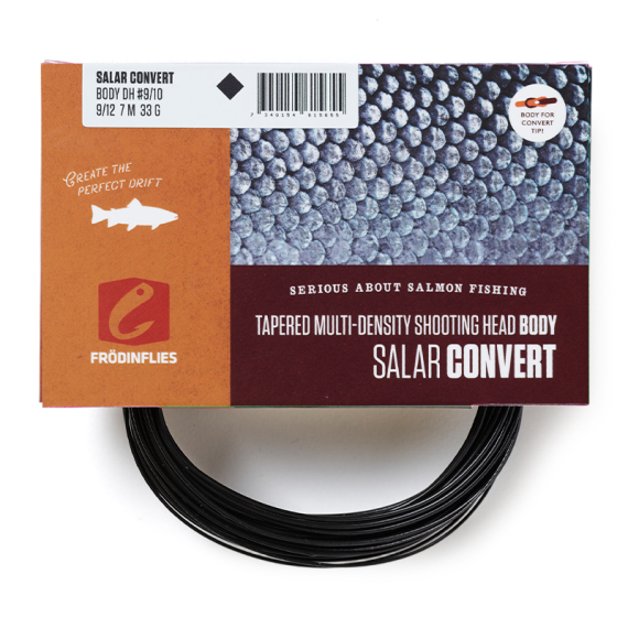 Frödin Salar Convert Body S9/S12 in de groep Lijnen / Vliesvislijnen / Shooting Heads bij Sportfiskeprylar.se (CONVERT-9_12-9_10r)