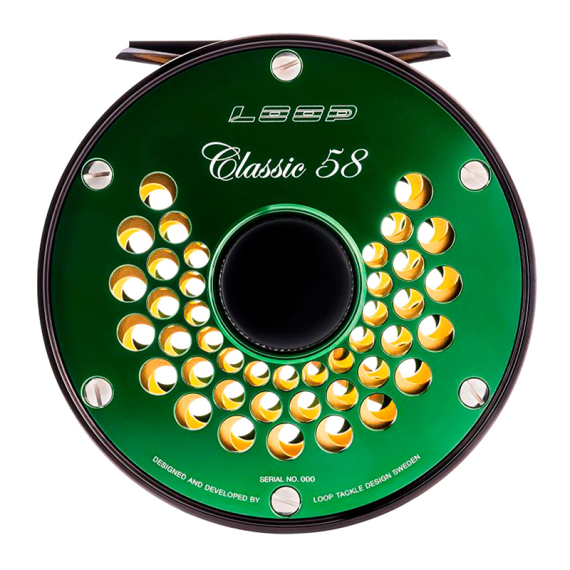 Loop Classic Reel Ported Verdant in de groep Reels / Vliegvisreels & extra spoelen / Vliesvisreels bij Sportfiskeprylar.se (CRG5-8PLr)