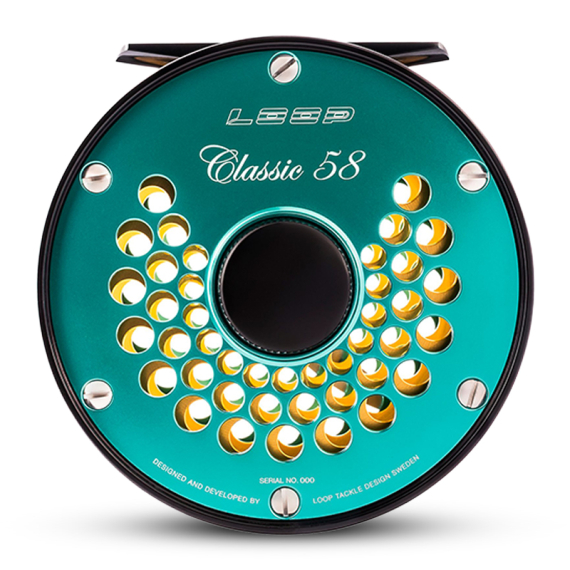 Loop Classic Reel Ported Aurora in de groep Reels / Vliegvisreels & extra spoelen / Vliesvisreels bij Sportfiskeprylar.se (CRT5-8PLr)