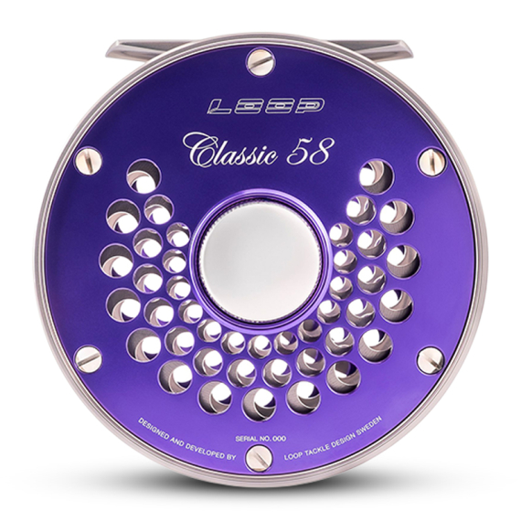 Loop Classic Reel Ported Twilight in de groep Reels / Vliegvisreels & extra spoelen / Vliesvisreels bij Sportfiskeprylar.se (CRV5-8PLr)