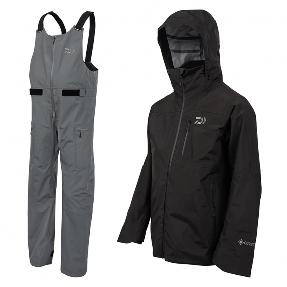 Daiwa Gore-Tex Clothing Set, Black/Grey in de groep Kleding & Schoenen / Kleding / Vispakken bij Sportfiskeprylar.se (DAIWAGTXSET)