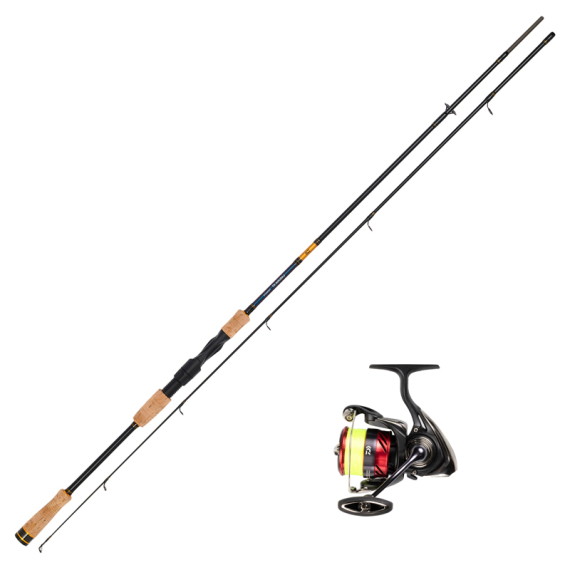 Daiwa Laguna XT Ninja 2500 Set in de groep Combo\'s / Spinvis combo\'s / Allround Spinhengel Set bij Sportfiskeprylar.se (DAIWALAGUNAXTNINJASET)