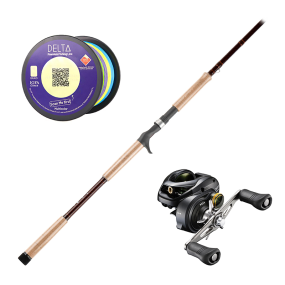 Wolfcreek Damn You Rod 2.0 - 8’6\'\' MultiPurpose, 6oz/180g Combo in de groep Combo\'s / Werpcombinaties / Baitcaster Set Snoek bij Sportfiskeprylar.se (DAMNYOU20COMBO)