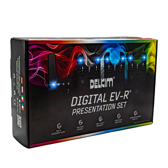 Delkim EVR Presentation Set - 3 Rod in de groep Gereedschappen en accessoires / Beetmelders en indicatoren / Beetmelders bij Sportfiskeprylar.se (DD110)
