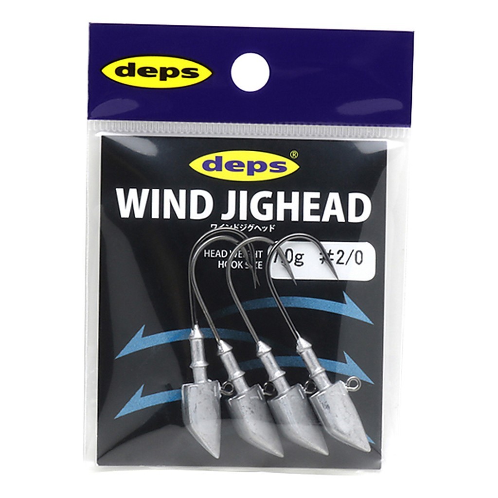 Deps Wind Jig Head in de groep Haken & Terminal Tackle / Jigkoppen / Bullet Jig Heads bij Sportfiskeprylar.se (DE709207r)