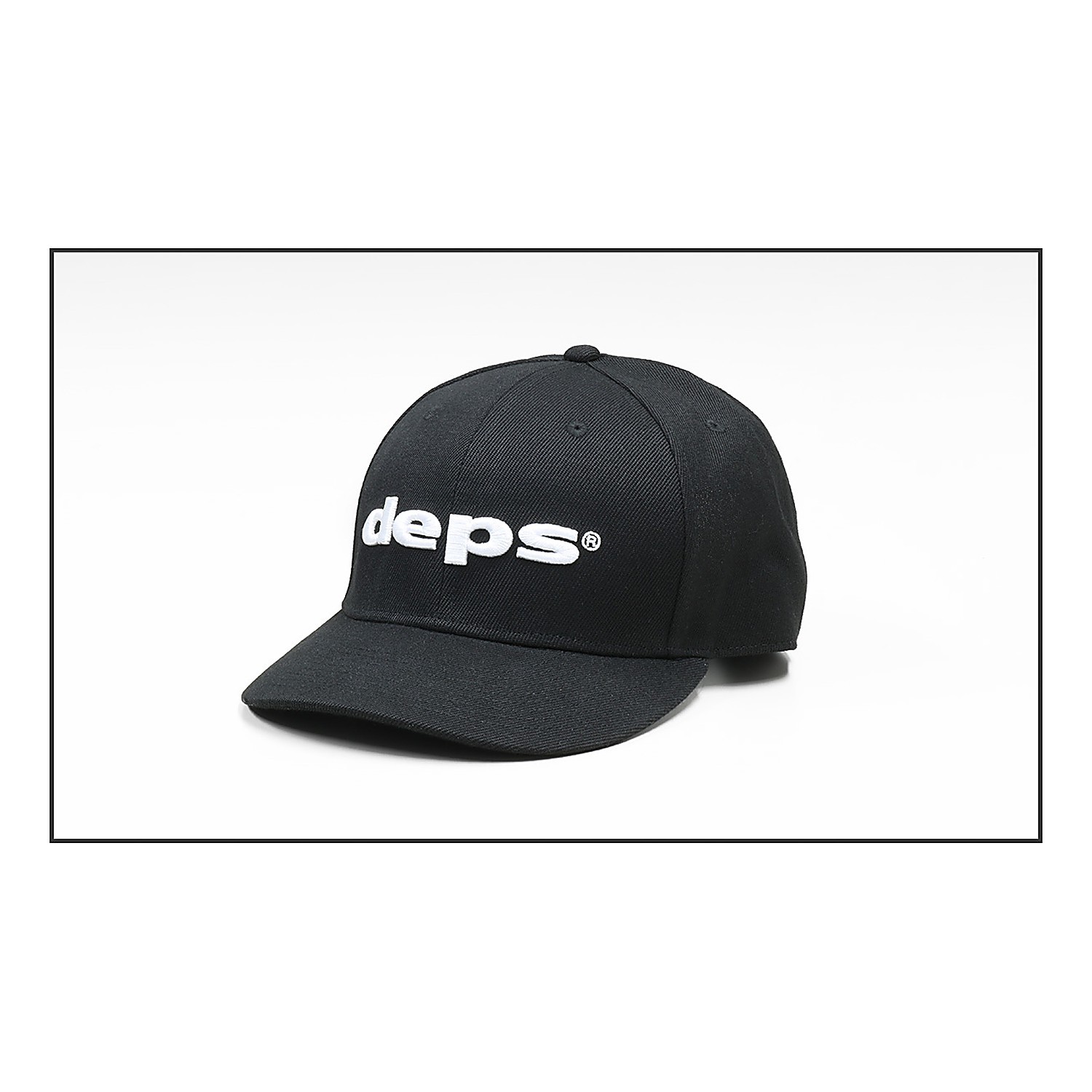 Deps Logo Cap Black X Black in de groep Kleding & Schoenen / Petten, mutsen en overig / Petten bij Sportfiskeprylar.se (DE995013)