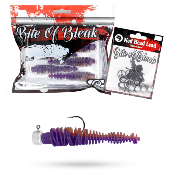 Bite Of Bleak DFC Worm Ned Bundle in de groep Kunstaas / Kunstaaskits / Kunstaas Kits Baars bij Sportfiskeprylar.se (DFCNEDSET)