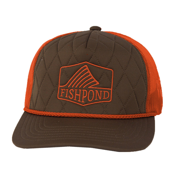 Fishpond Dorsal Fin Quilted Trucker Hat - Campfire in de groep Kleding & Schoenen / Petten, mutsen en overig / Petten bij Sportfiskeprylar.se (DFQTH-C)