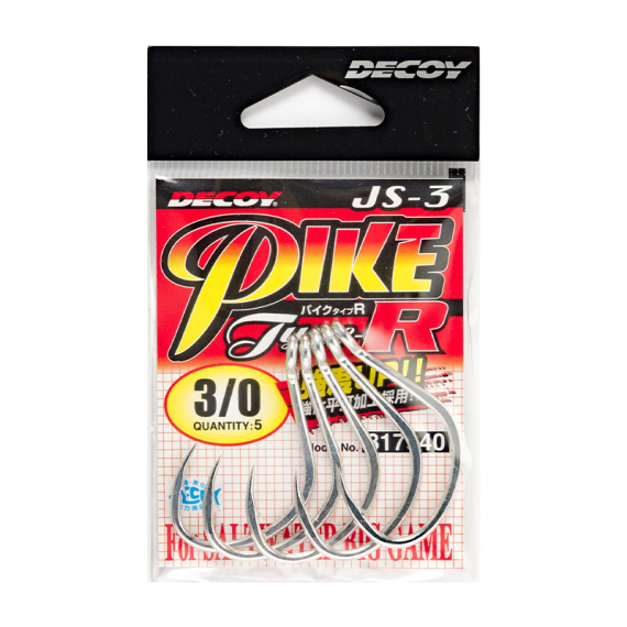 Decoy JS-3 Pike Type R in de groep Haken & Terminal Tackle / Haken / Enkele haken bij Sportfiskeprylar.se (DJS310r)