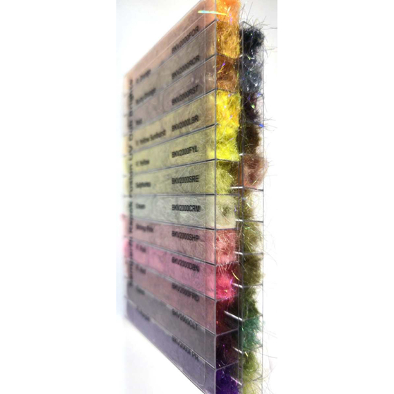 Semperfli Kapok Fusion UV Fly Dubbing Dispenser in de groep Haken & Terminal Tackle / Vliegvis bindmateriaal / Vliegbindmateriaal / Dubbing bij Sportfiskeprylar.se (DKV2000ALL)