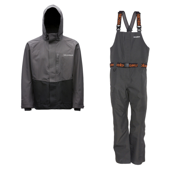 Grundens Downrigger Jacket & Bibs in de groep Kleding & Schoenen / Kleding / Vispakken bij Sportfiskeprylar.se (DOWNRIGGERBUNDLE)