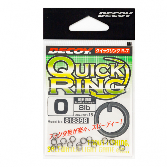 Decoy R-7 Quick Ring in de groep Haken & Terminal Tackle / Stingers & Stinger-accessoires / Stinger-accessoires bij Sportfiskeprylar.se (DR70r)