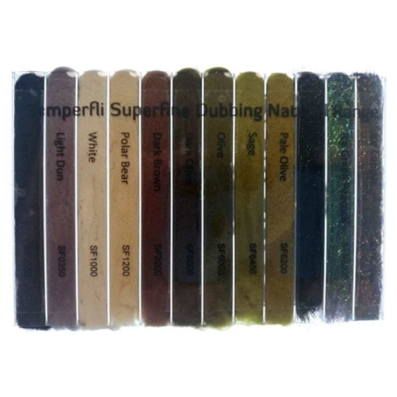 Semperfli Superfine Dubbing Dispenser Natural in de groep Haken & Terminal Tackle / Vliegvis bindmateriaal / Vliegbindmateriaal / Dubbing bij Sportfiskeprylar.se (DSFD012NAT)