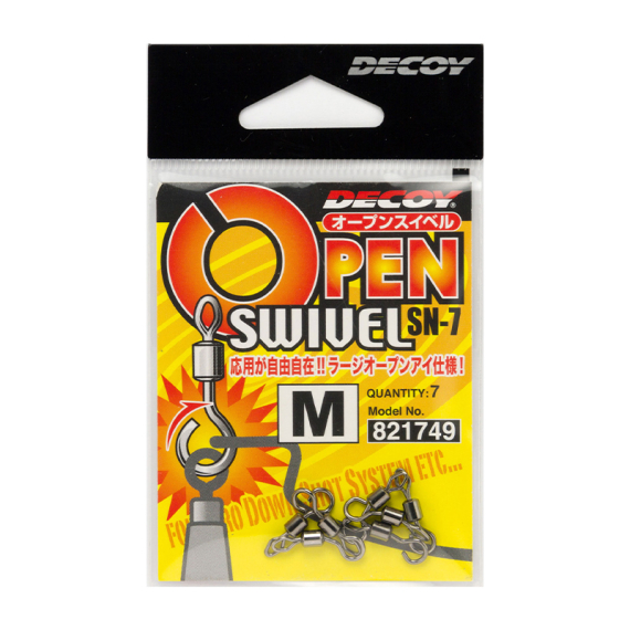 Decoy SN-7 Open Swivel in de groep Haken & Terminal Tackle / Wartels bij Sportfiskeprylar.se (DSN7Lr)