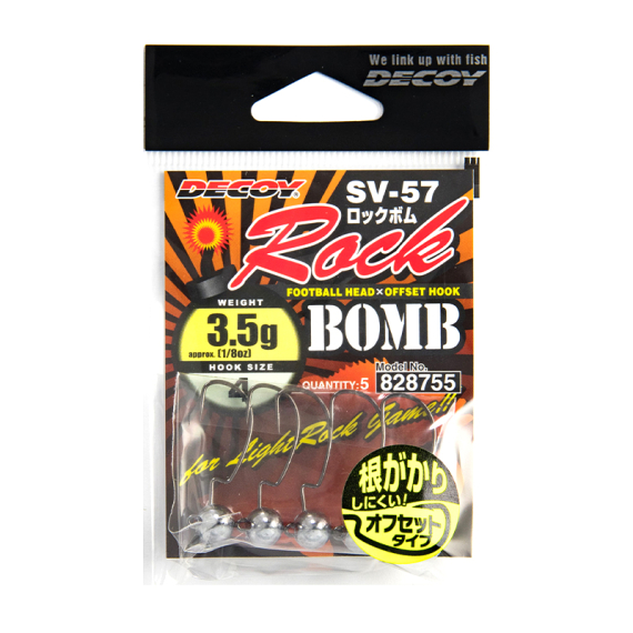 Decoy SV-57 Rock Bomb in de groep Haken & Terminal Tackle / Jigkoppen bij Sportfiskeprylar.se (DSV57235r)