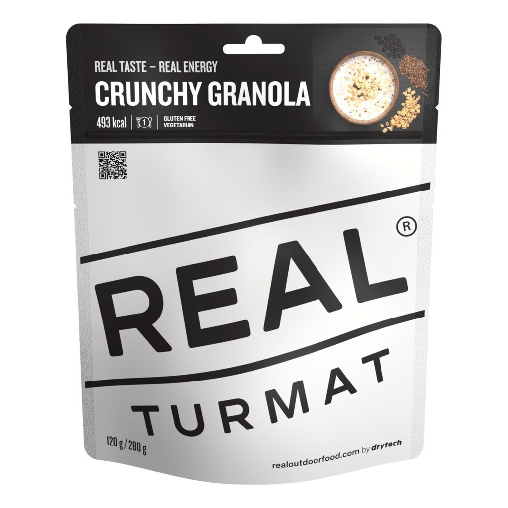 Real Turmat Crunchy Granola in de groep Outdoor / Campingeten / Vriesdroogmaaltijden bij Sportfiskeprylar.se (DT6054)
