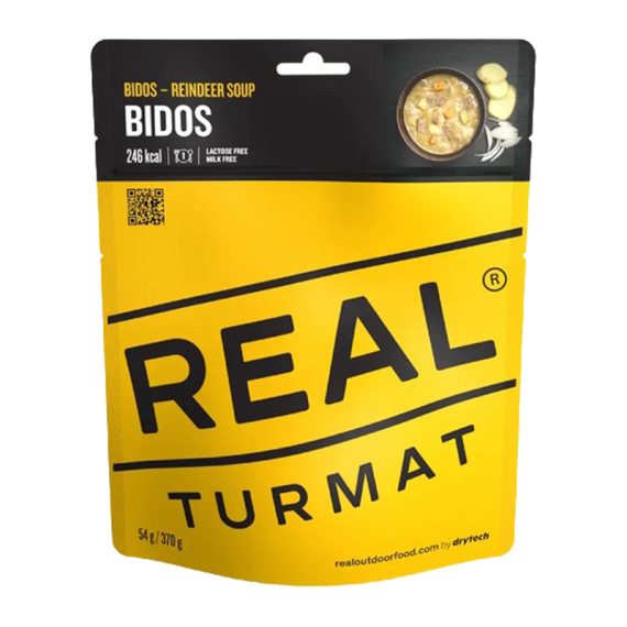 Real Turmat Reindeer Soup in de groep Outdoor / Campingeten / Vriesdroogmaaltijden bij Sportfiskeprylar.se (DT6081)