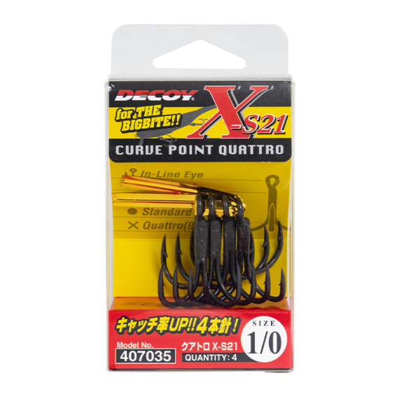 Decoy Quattro X-S21 in de groep Haken & Terminal Tackle / Haken bij Sportfiskeprylar.se (DTXS211r)