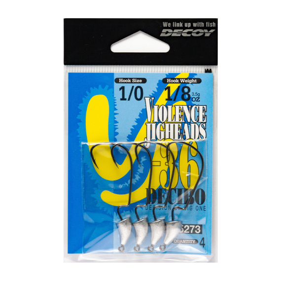 Decoy VJ-36 Decibo in de groep Haken & Terminal Tackle / Jigkoppen / Offset jigkoppen bij Sportfiskeprylar.se (DVJ361018r)