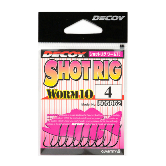 Decoy Worm10 Shot Rig in de groep Haken & Terminal Tackle / Haken bij Sportfiskeprylar.se (DW101r)
