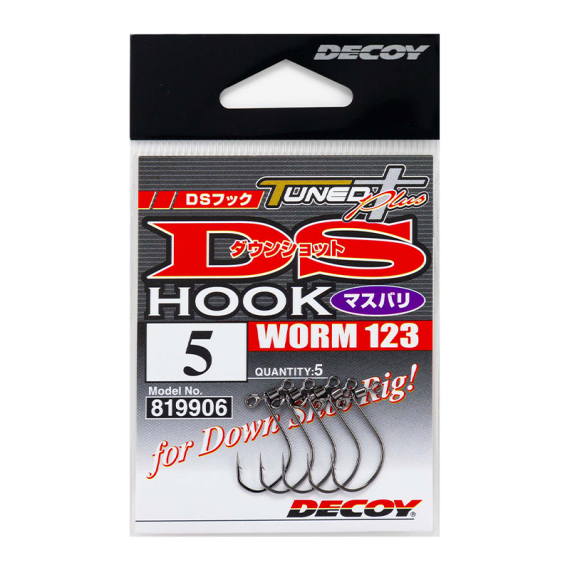 Decoy Worm123 DS Hook Masubari in de groep Haken & Terminal Tackle / Haken / Dropshot haken bij Sportfiskeprylar.se (DW1233r)