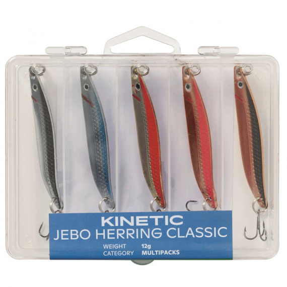 Kinetic Jebo Herring Classic (5pcs) - 18g in de groep Kunstaas / Zeeforel kunstaas & kustwobblers / Zeeforel kunstaas bij Sportfiskeprylar.se (E131-009-163)