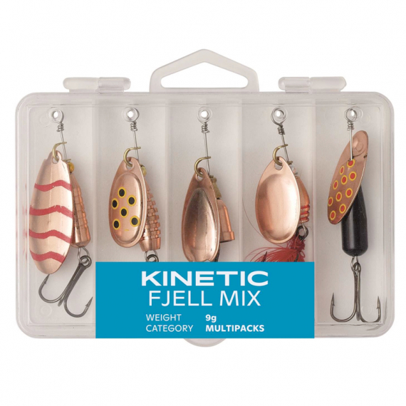 Kinetic Fjell Mix 5pcs (5pcs) in de groep Kunstaas / Kunstaaskits / Lure Kits Forel & Putntake Vissen bij Sportfiskeprylar.se (E226-023-163)