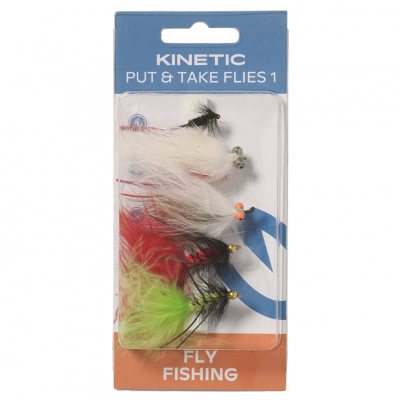 Kinetic Put N\' Take Flies (5pcs) in de groep Kunstaas / Vliegen / Vliegsets bij Sportfiskeprylar.se (E510-073-163r)