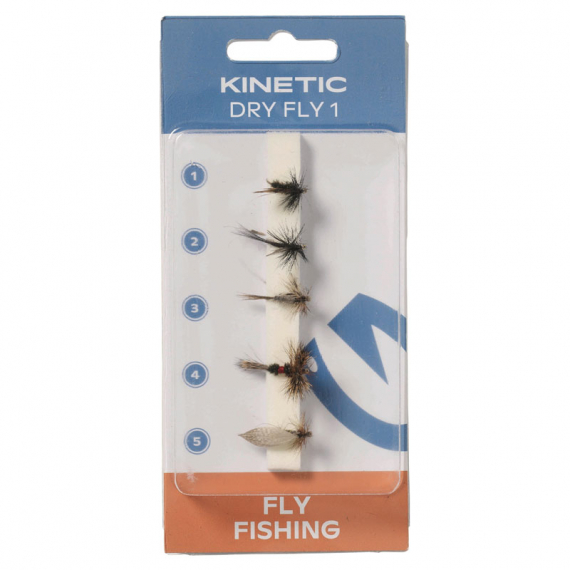 Kinetic Dry Flies (5pcs) in de groep Kunstaas / Vliegen / Droge vliegen bij Sportfiskeprylar.se (E550-073-163r)