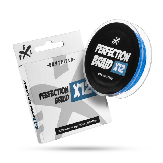Eastfield Perfection Braid X12 Mist Blue 130m in de groep Lijnen / Gevlochten Lijnen bij Sportfiskeprylar.se (EFL-PB12MB10r)
