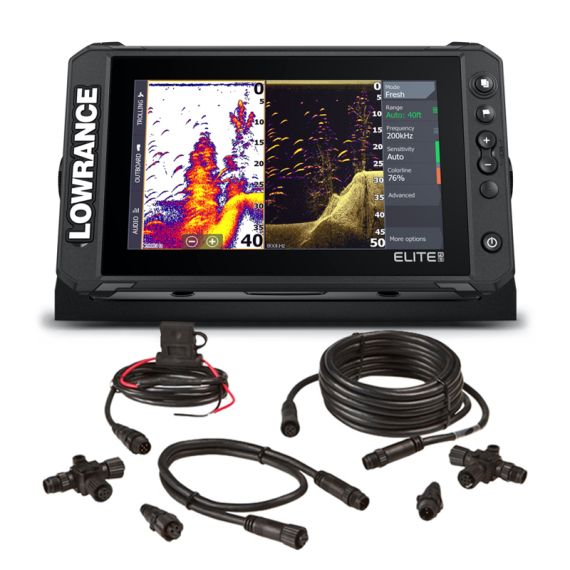 Lowrance Elite FS 9 NMEA 2000 Set in de groep Marine Elektronica & Boot / Fishfinders & kaartplotters / Combo Dieptemeter & GPS bij Sportfiskeprylar.se (ELITEFS9NMEASET)