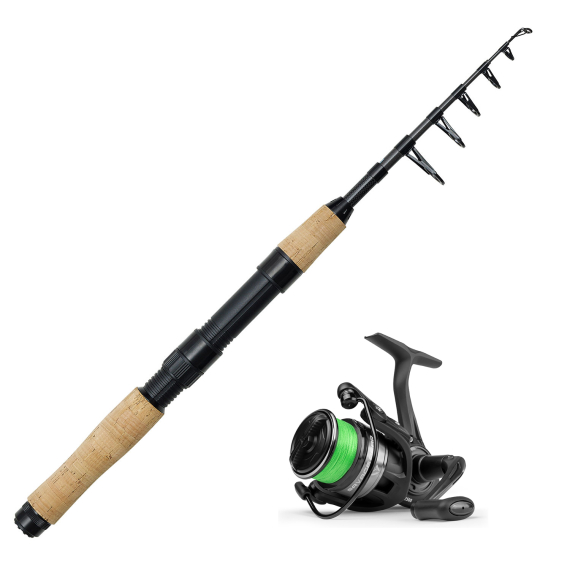 Kinetic Enforcer CL SG2 Pitch Black in de groep Combo\'s / Reis kits bij Sportfiskeprylar.se (ENFORCERPITCHBLACKV2)