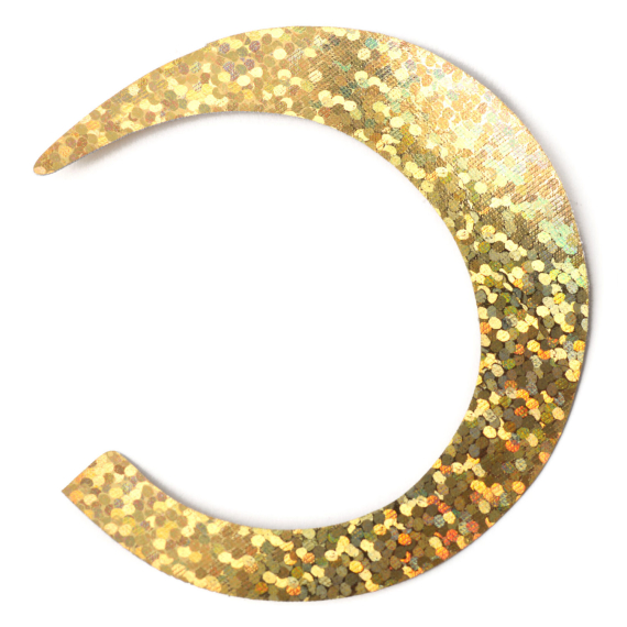 Wiggle Tails M - Holographic Gold 6-pack in de groep Haken & Terminal Tackle / Vliegvis bindmateriaal / Vliegbindmateriaal / Staarten bij Sportfiskeprylar.se (F-WT1311)