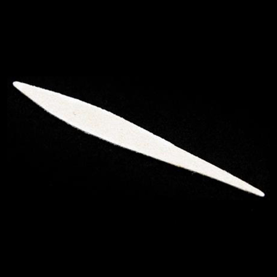 Wave Tail XL White Skin in de groep Haken & Terminal Tackle / Vliegvis bindmateriaal / Vliegbindmateriaal / Staarten bij Sportfiskeprylar.se (F-WT4201)