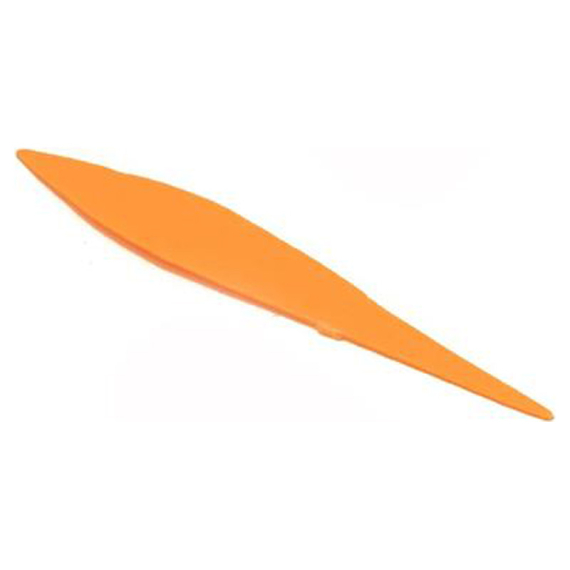 Wave Tails XXL Slim - Fluo Orange in de groep Haken & Terminal Tackle / Vliegvis bindmateriaal / Vliegbindmateriaal / Staarten bij Sportfiskeprylar.se (F-WT4305)