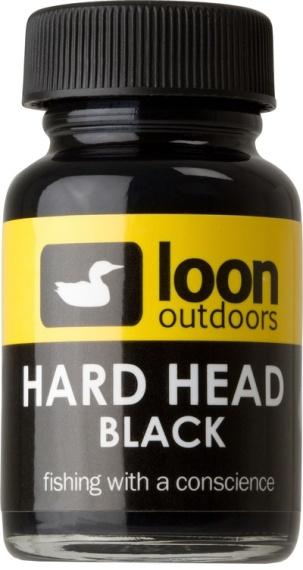 Loon Hard Head Black in de groep Vismethoden / Vliegvissen / Vliegvis bindmateriaal / Vliegbindmateriaal / Chemicaliën bij Sportfiskeprylar.se (F0089)