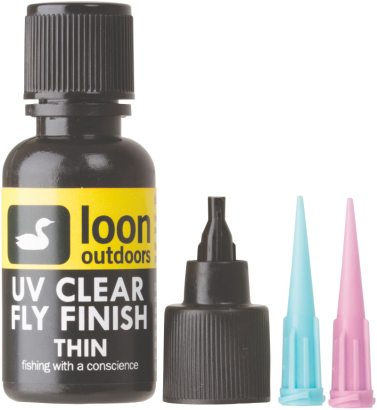 Loon UV Clear Fly Finish - Thin (1/2 oz.) in de groep Gereedschappen en accessoires / Superlijm en epoxy / UV-lijm bij Sportfiskeprylar.se (F0099)