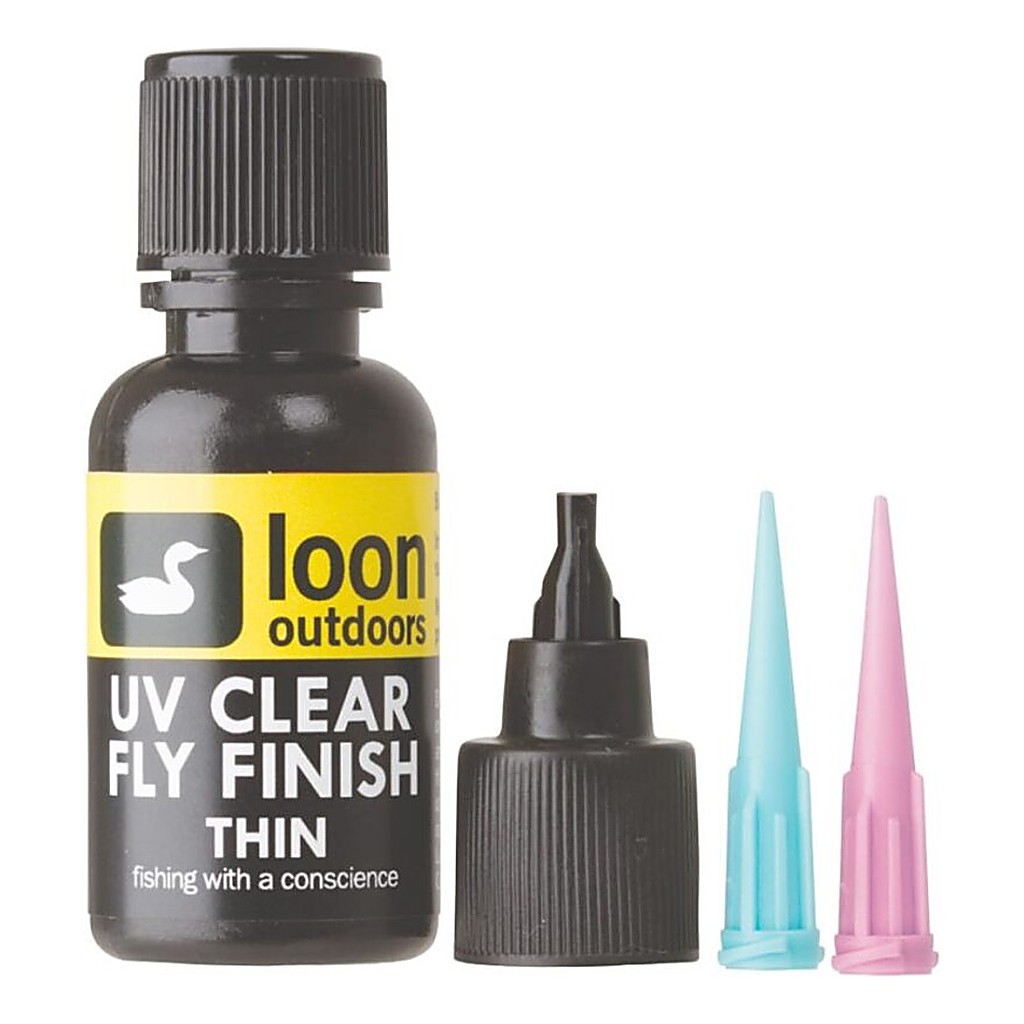 Loon UV Clear Fly Finish - Thin (1/2 oz.) in de groep Gereedschappen en accessoires / Superlijm en epoxy / UV-lijm bij Sportfiskeprylar.se (F0099)