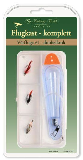 Darts Flugset Torrfluga in de groep Kunstaas / Bombarda & Float N\' Fly / Float N\' Fly bij Sportfiskeprylar.se (F110-001r)