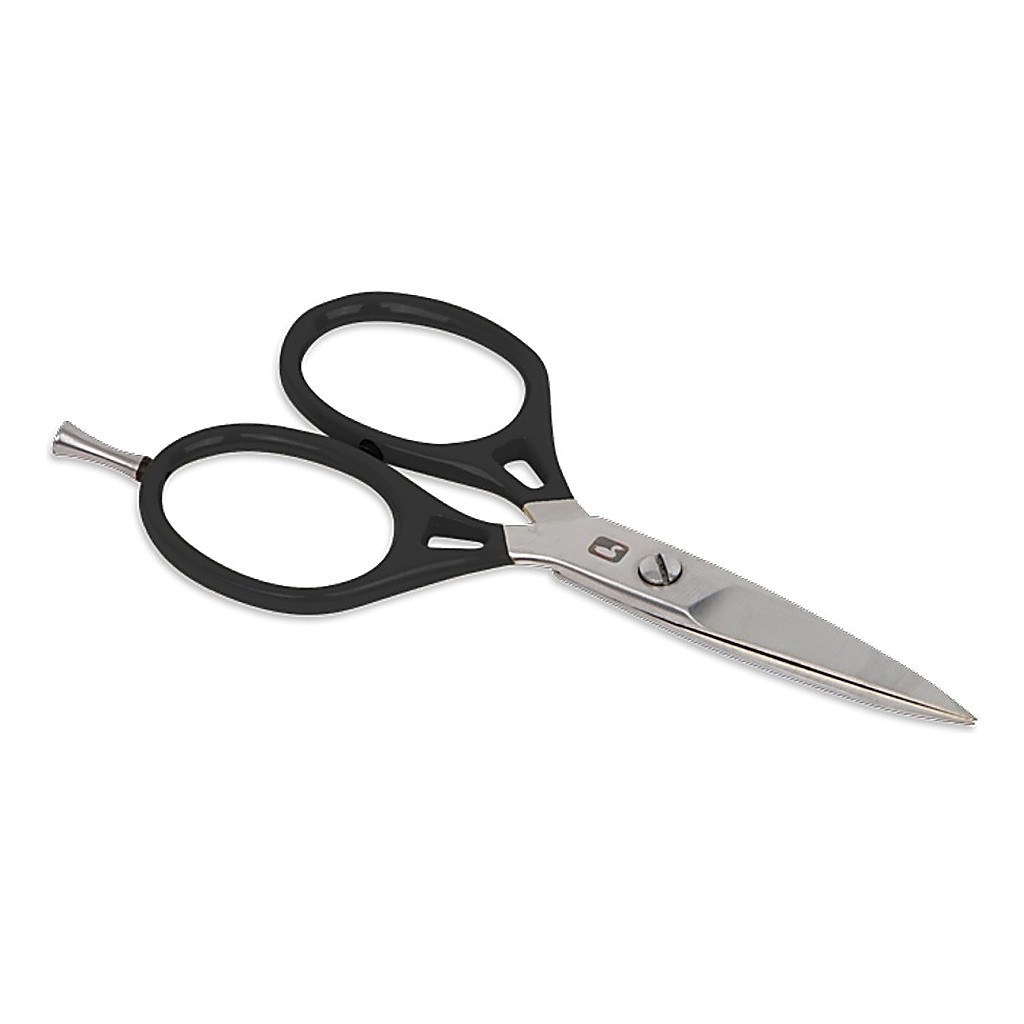 Loon Ergo Prime Scissors 5\'\' w/ Precision Peg - Black in de groep Gereedschappen en accessoires / Tangen & Scharen / Lijnknippers & Scharen bij Sportfiskeprylar.se (F1956)