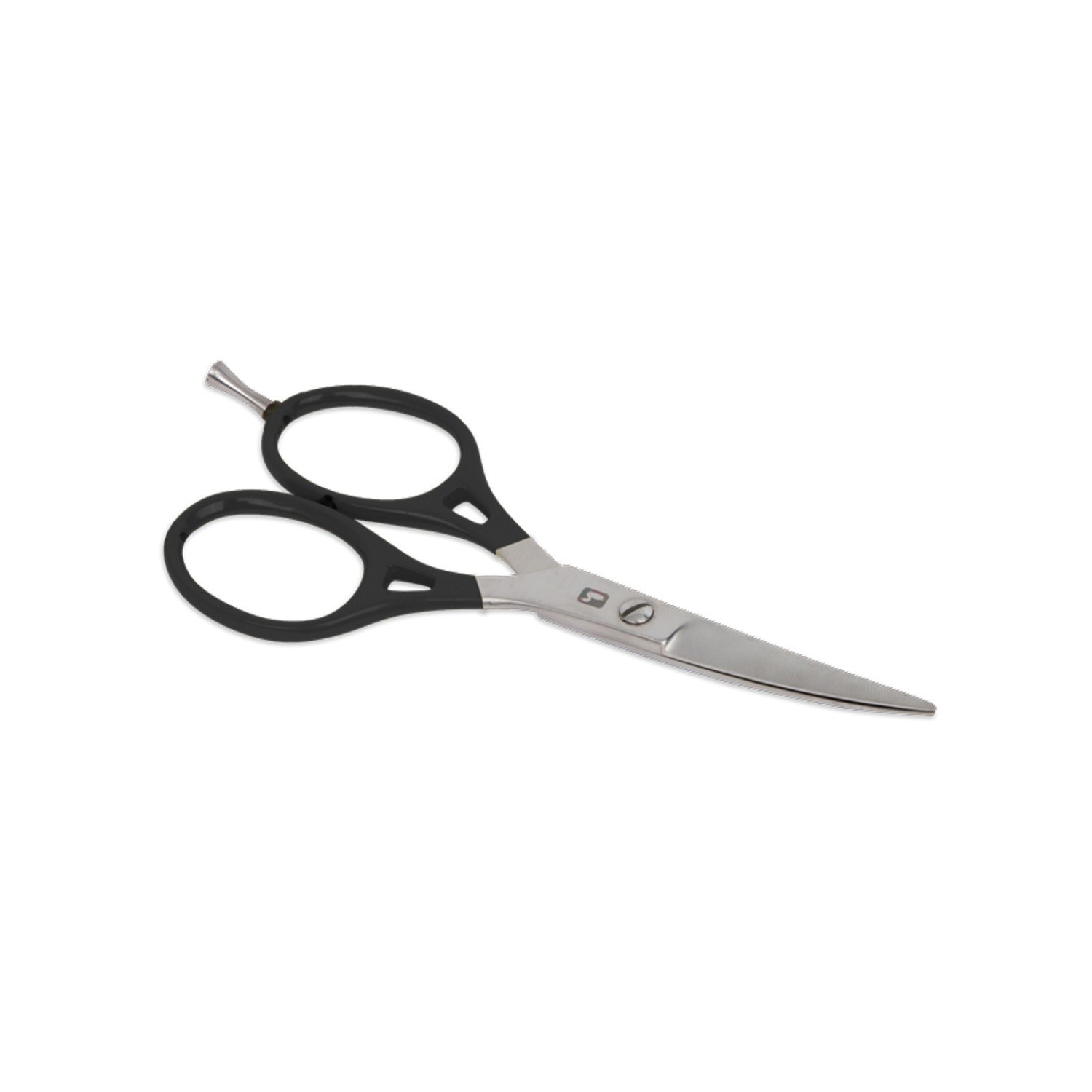 Loon Ergo Prime Curved Shears w/ Precision Peg - Black in de groep Gereedschappen en accessoires / Tangen & Scharen / Lijnknippers & Scharen bij Sportfiskeprylar.se (F1958)